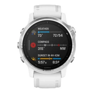 Garmin Fenix 6S Silver/White (010-02159-00) (OFFICIAL REFURBISHED)