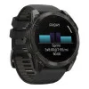 Garmin Fenix 8 51mm AMOLED Sapphire Carbon Gray DLC Titanium w. Black/Pebble Gray S. Band (010-02905-20/21/63)