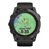 Garmin Fenix 7X Pro Sapphire Solar Carbon G. DLC Tit. with Black Band (010-02778-10/11/54)