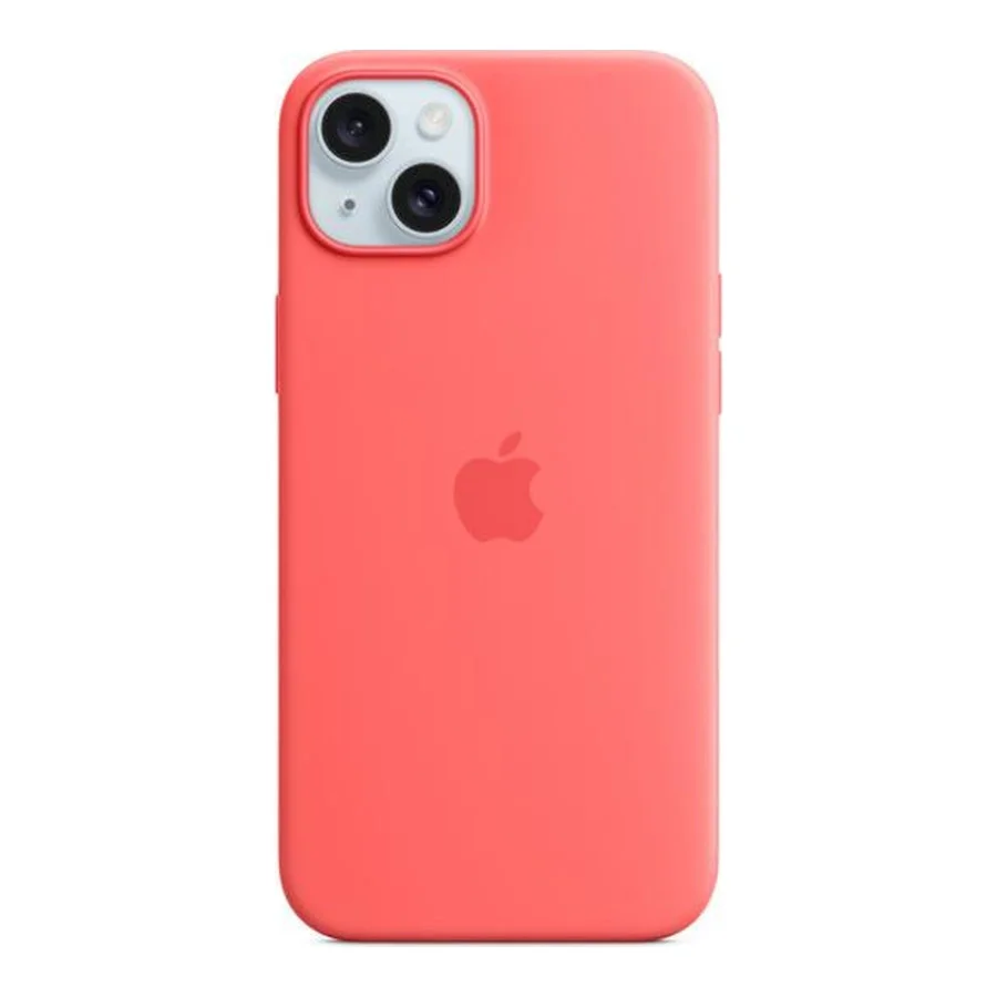 Apple iPhone 15 Plus Silicone Case with MagSafe - Guava (MT163) (OEM)