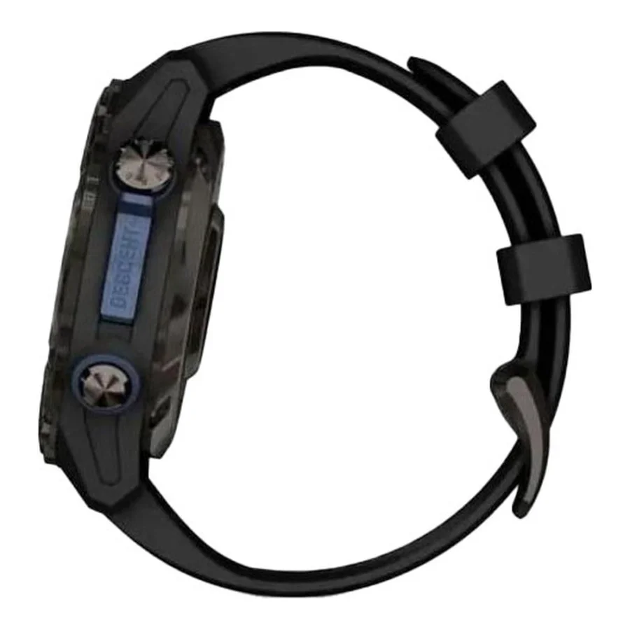 Garmin Descent Mk3i – 43 mm Carbon Gray DLC Titanium w. Black Silicone Band (010-02753-10/11)