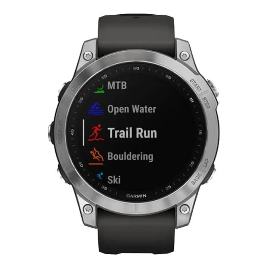 Garmin Fenix 7 Silver with Graphite Band (010-02540-00/01)