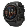 Garmin Fenix 8 51mm AMOLED Sapphire Carbon Gray DLC Titanium w. Black/Pebble Gray S. Band (010-02905-20/21/63)