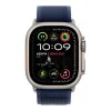 Apple Watch Ultra 2 GPS + Cellular 49mm Natural Titan. Case w. Blue Trail Loop - M/L (MX4L3)