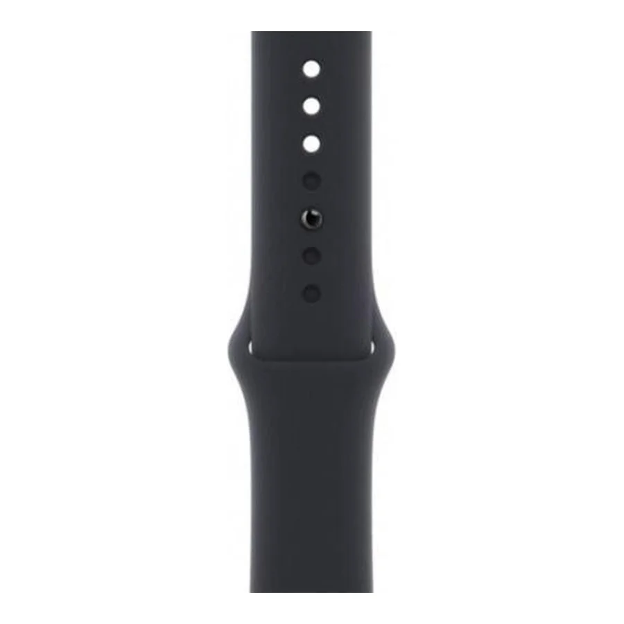 Apple Watch SE 2 GPS 44mm Midnight Aluminium Case with Midnight Sport Band M/L (MRE93)