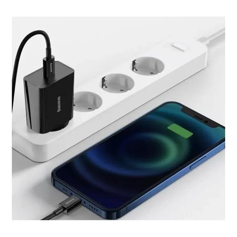 Baseus 20W QC 1С Black (CCFS-SN01)