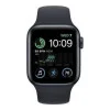 Apple Watch SE 2 GPS 44mm Midnight Aluminum Case with Midnight Sport Band (MNK03)