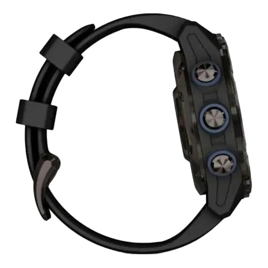 Garmin Descent Mk3i – 43 mm Carbon Gray DLC Titanium w. Black Silicone Band (010-02753-10/11)