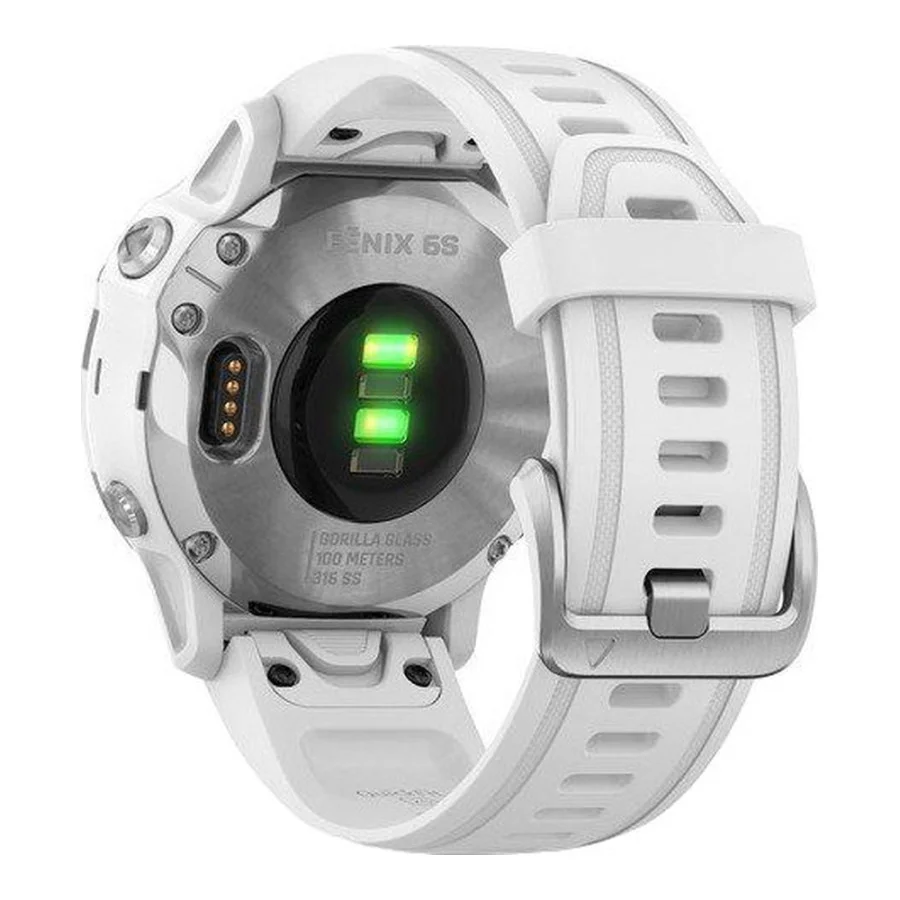 Garmin Fenix 6S Silver/White (010-02159-00) (OFFICIAL REFURBISHED)