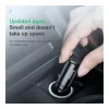 Baseus USB Car Charger Square Metal Quick Charger 3.0 2xUSB 30W Black (CCALL-DS01)