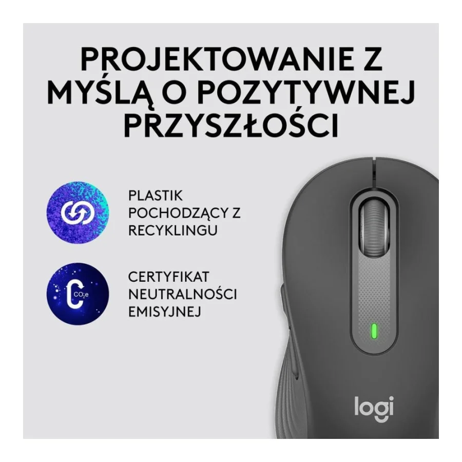 Logitech Signature M650 L Wireless Mouse Graphite (910-006236)