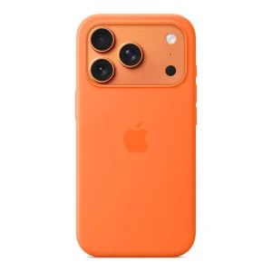 Apple iPhone 17 Pro Silicone Case with MagSafe – Orange (MGFE4) (EU)