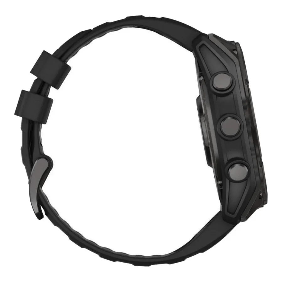 Garmin Fenix 8 51mm AMOLED Sapphire Carbon Gray DLC Titanium w. Black/Pebble Gray S. Band (010-02905-20/21/63)