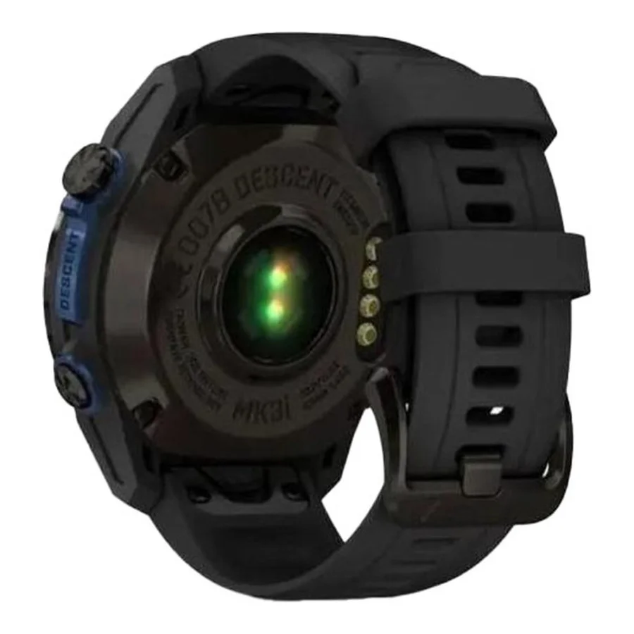 Garmin Descent Mk3i – 43 mm Carbon Gray DLC Titanium w. Black Silicone Band (010-02753-10/11)