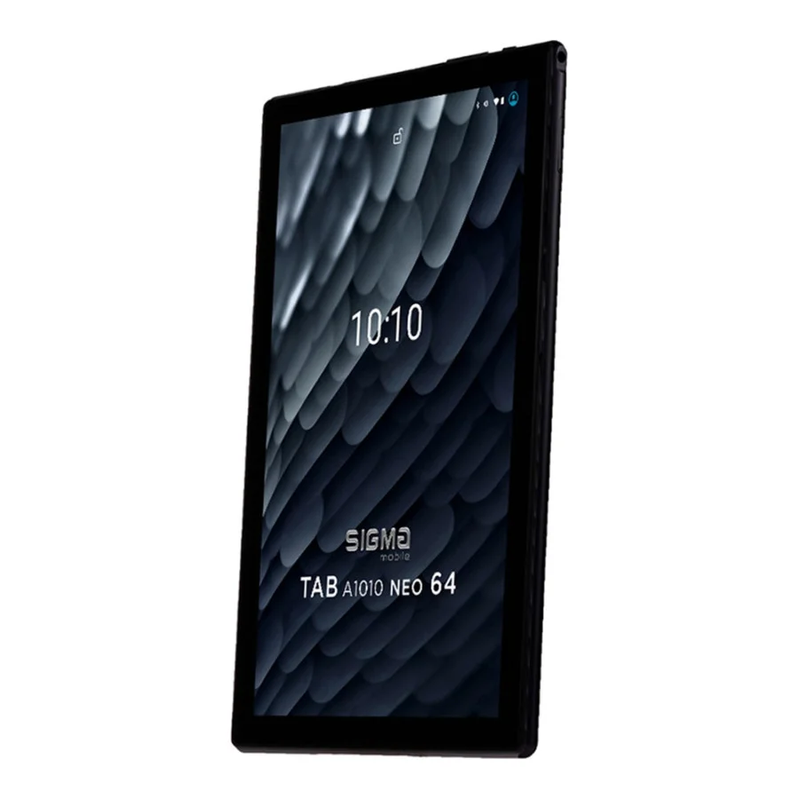 Sigma mobile Tab A1010 Neo 64 Black (UA)
