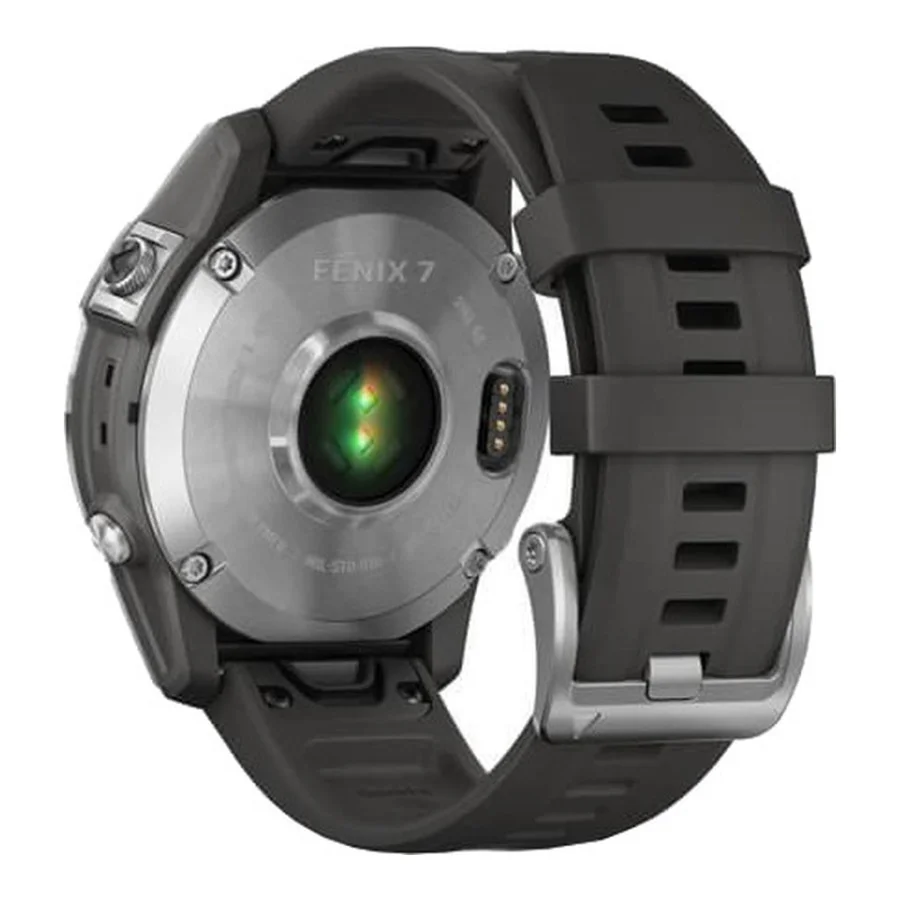 Garmin Fenix 7 Silver with Graphite Band (010-02540-00/01)