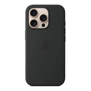 Apple iPhone 16 Pro Silicone Case with MagSafe - Black (MYYJ3) (EU)