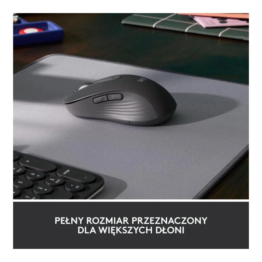 Logitech Signature M650 L Wireless Mouse Graphite (910-006236)