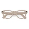 Ray-Ban Meta Skyler Standard - Shiny Chalky Gray / Clear Sapphire Transition (RW4010 6700MF 52-20)
