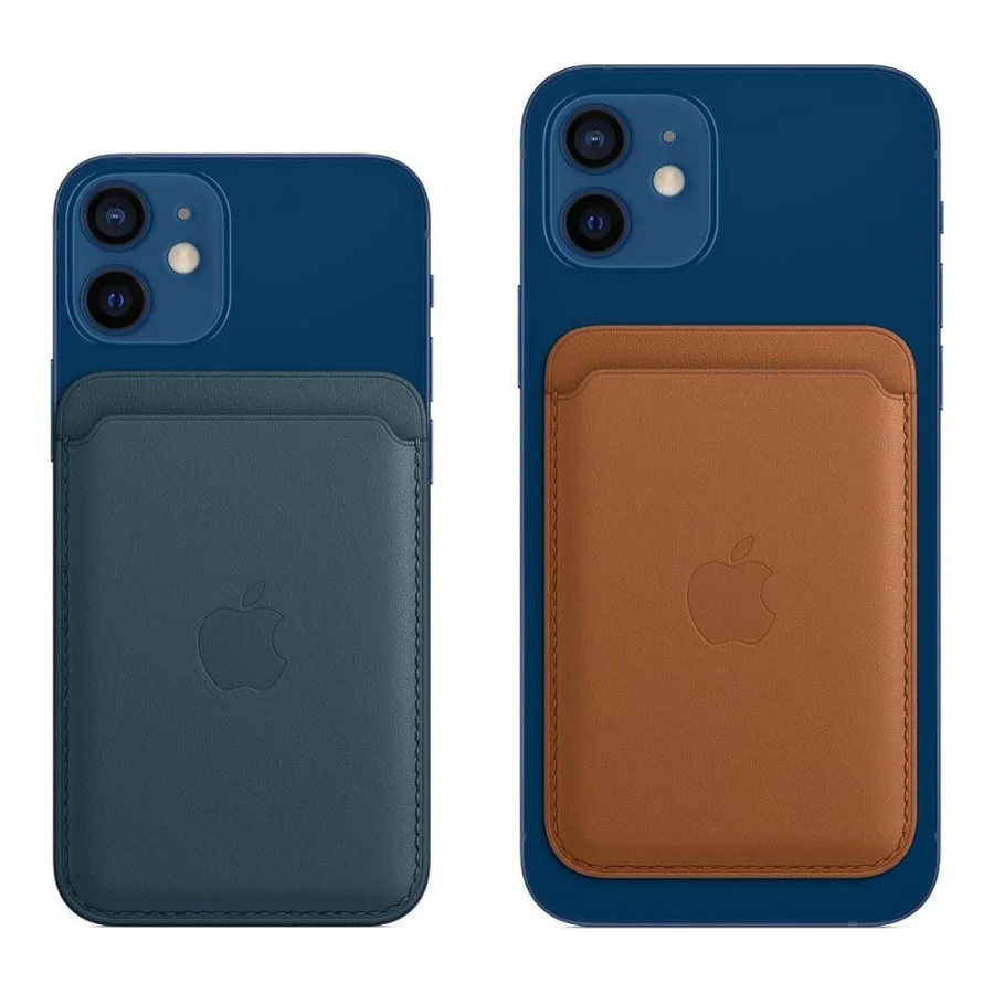 Apple iPhone Leather Wallet with MagSafe - Saddle Brown (MHLT3) (OEM)