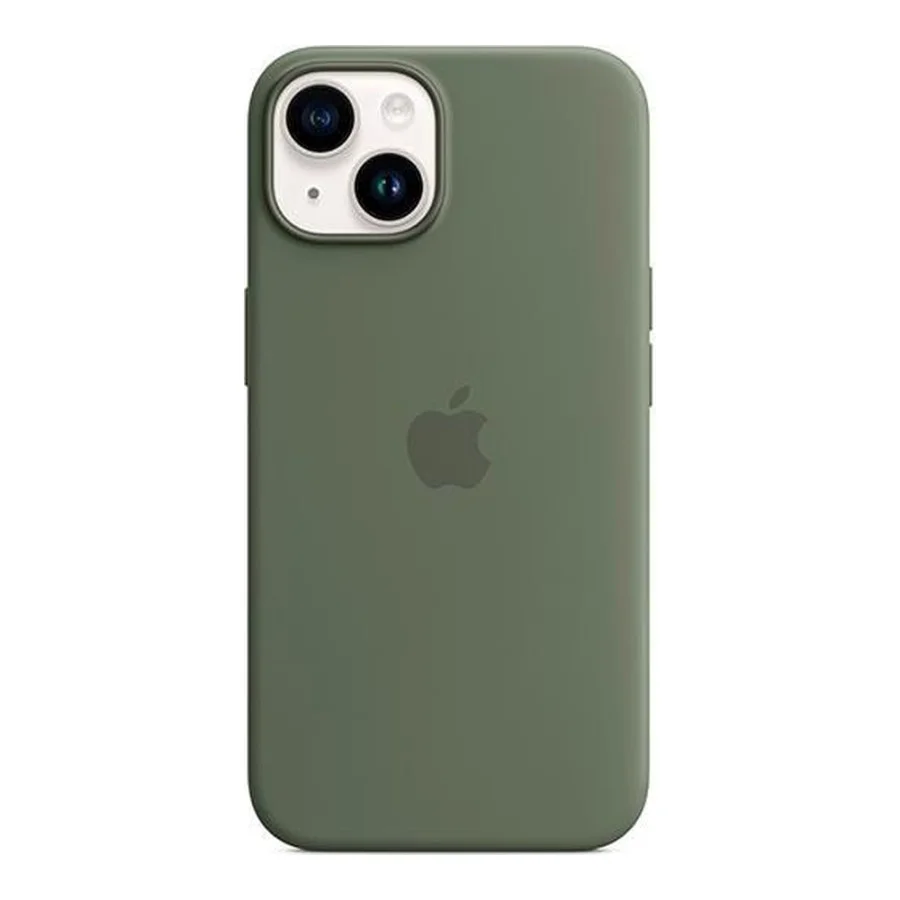 Apple iPhone 14 Silicone Case with MagSafe - Olive (MQU83) (OEM)