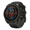 Garmin Fenix 8 43mm AMOLED Sapphire Carbon Gray DLC Tit. w. Black/Pebble Gray S. Band (010-02903-20/21/28)