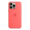 Apple iPhone 15 Pro Max Silicone Case with MagSafe - Guava (MT1V3) (OEM)