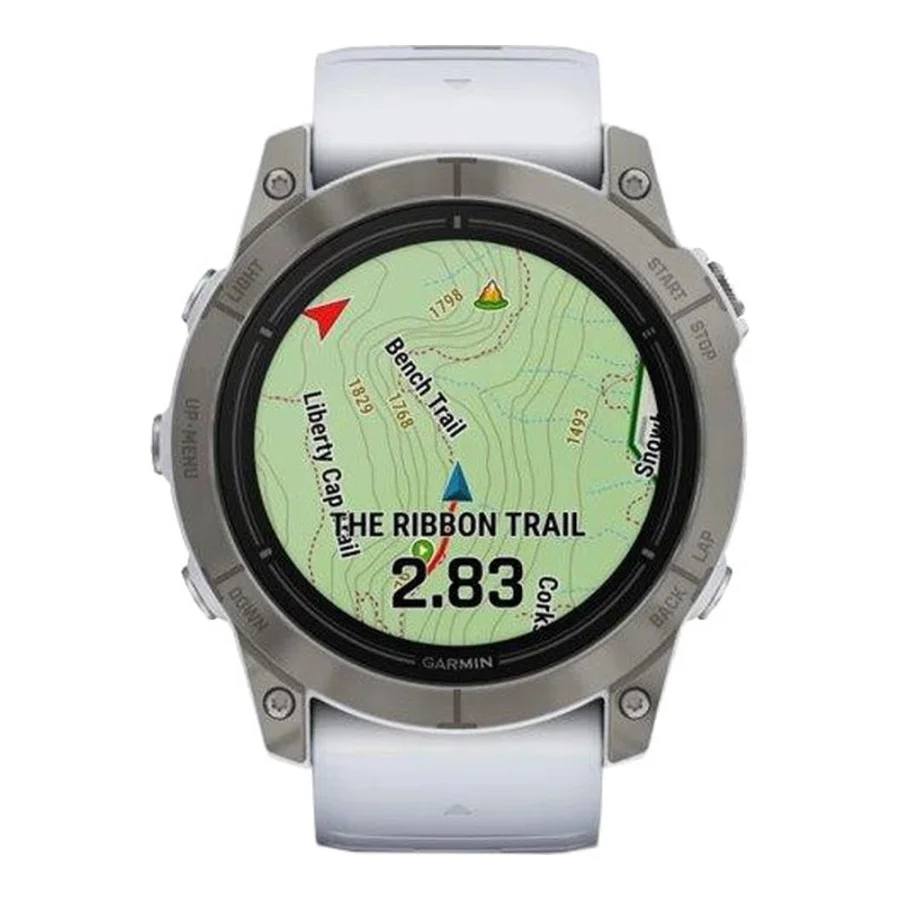 Garmin Epix Pro Gen 2 Sapphire 51mm Titanium w. Whitestone Band (010-02804-10/11)