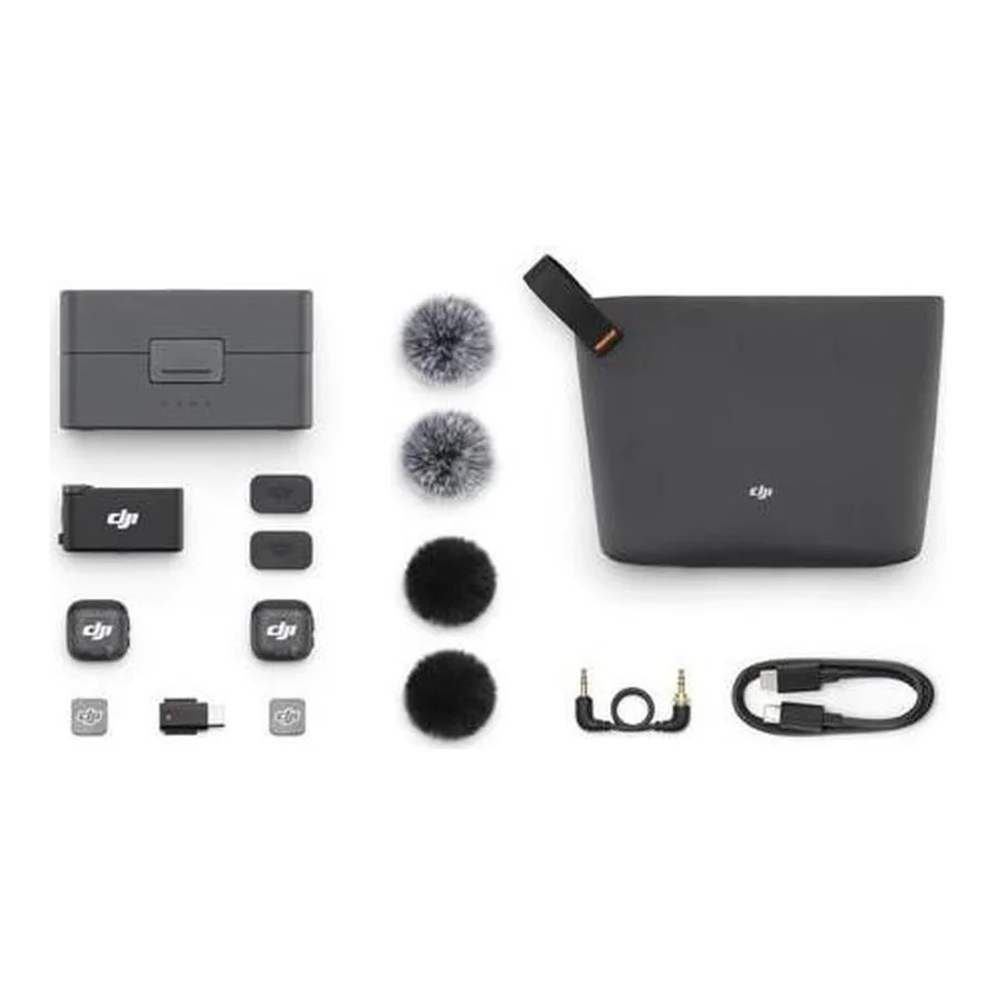 DJI Mic 3 (2 TX + 1 RX + Charging Case) (CP.RN.00000480.01)