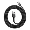 Baseus USB Cabel to microUSB Cafule 1m Grey/Black (CAMKLF-BG1)