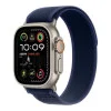 Apple Watch Ultra 2 GPS + Cellular 49mm Natural Titan. Case w. Blue Trail Loop - M/L (MX4L3)