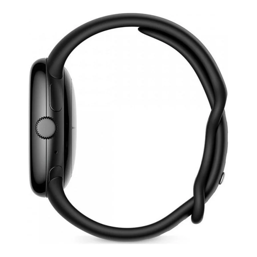 Google Pixel Watch LTE Matte Black Case/Obsidian Active Band