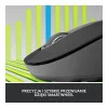 Logitech Signature M650 L Wireless Mouse Graphite (910-006236)