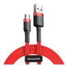 Baseus USB Cabel to microUSB Cafule 1m Grey/Black (CAMKLF-BG1)