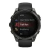 Garmin Fenix 8 43mm AMOLED Sapphire Carbon Gray DLC Tit. w. Black/Pebble Gray S. Band (010-02903-20/21/28)