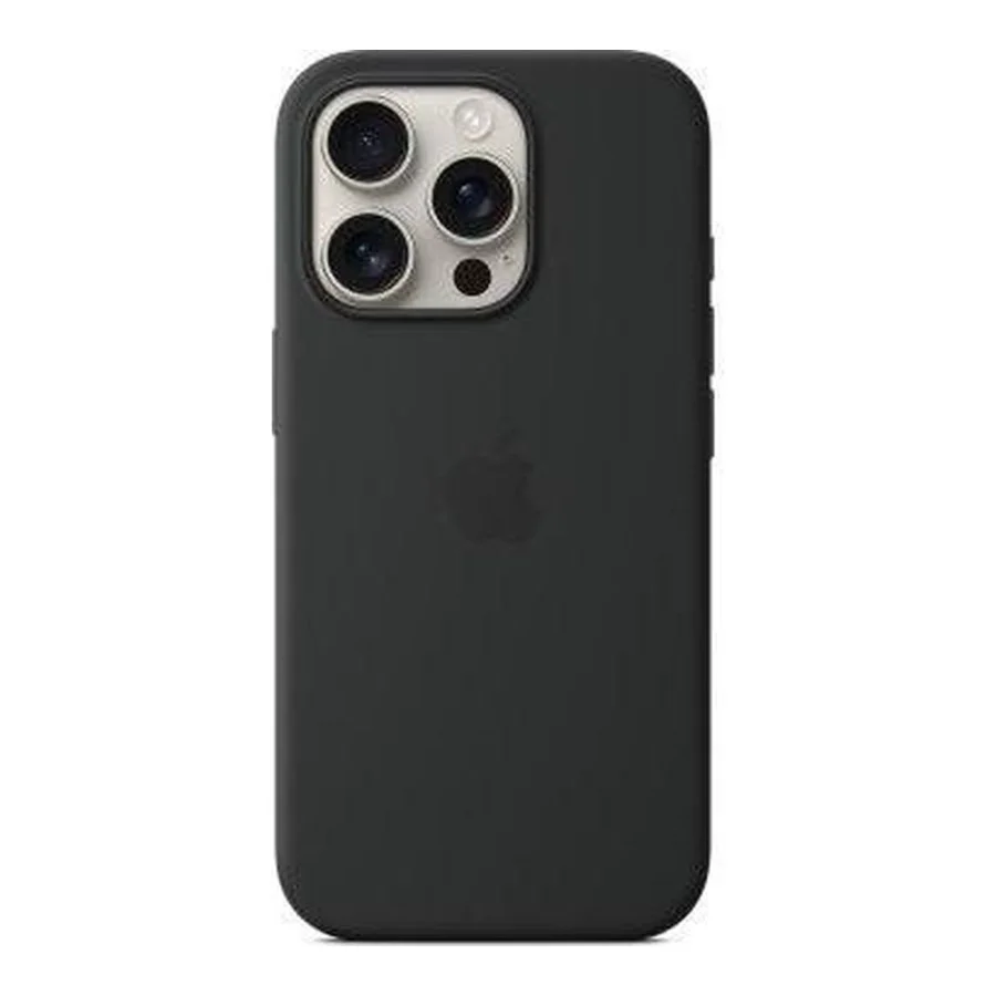 Apple iPhone 16 Pro Silicone Case with MagSafe - Black (MYYJ3) (EU)