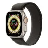 Apple Watch Ultra GPS + Cellular 49mm Titanium Case with Black/Gray Trail Loop - M/L (MQF53/MQFX3)