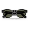 Ray-Ban Skyler Shiny Black Frame/Green Lenses (RW4010 601/9A 52)