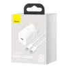 Baseus Super Si Quick Charger 1C 25W White (CCSP020102)