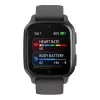 Garmin Venu Sq 2 Slate Aluminum Bezel with Shadow Gray Case and Silicone Band (010-02701-00/10)
