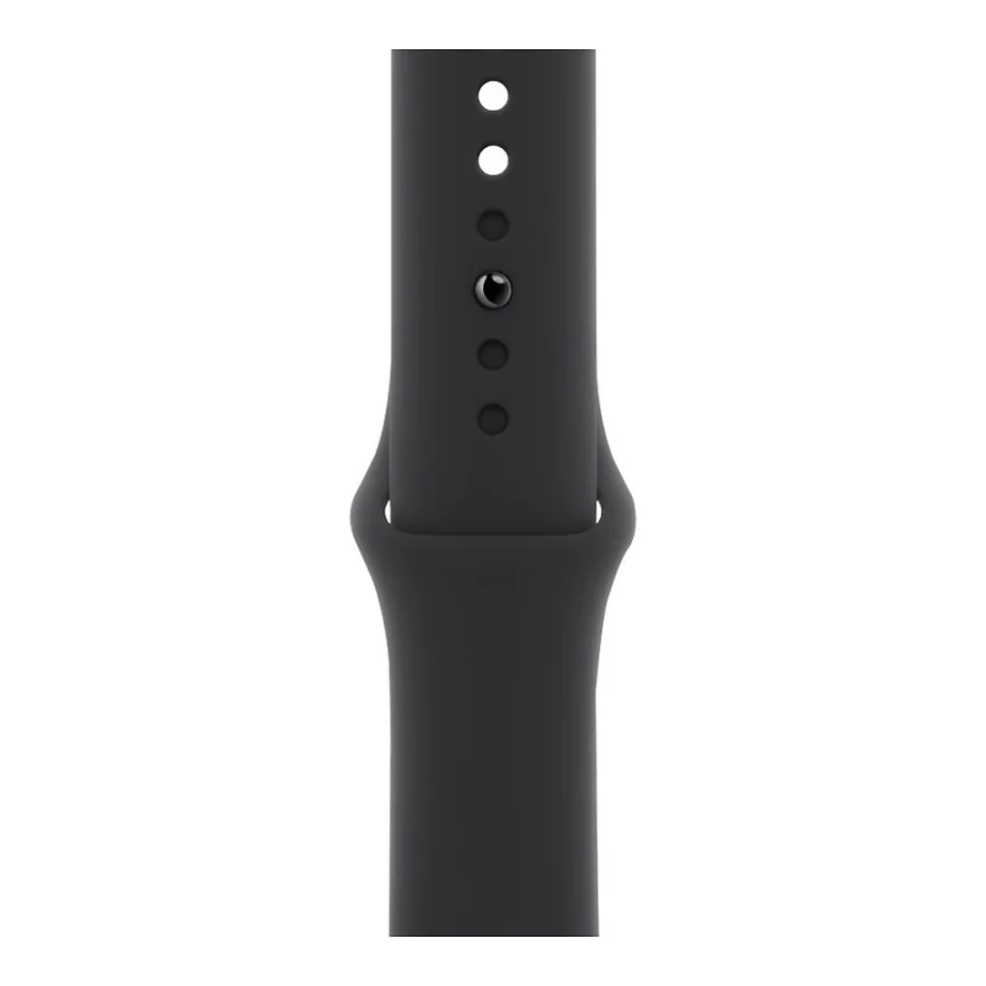 Apple Watch SE GPS 44mm Space Gray Aluminum Case with Midnight Sport Band (MKQ63)