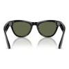 Ray-Ban Skyler Shiny Black Frame/Green Lenses (RW4010 601/9A 52)