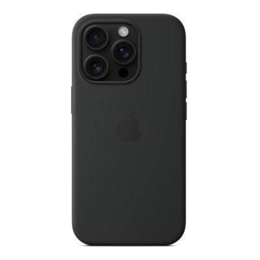 Apple iPhone 16 Pro Silicone Case with MagSafe - Black (MYYJ3) (EU)