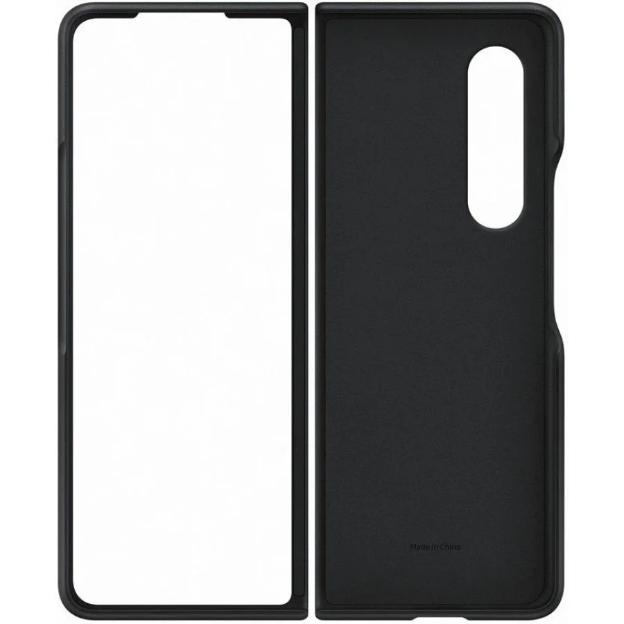 Samsung Galaxy Fold 3 Leather Cover Black (EF-VF926LBEGRU)