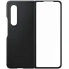 Samsung Galaxy Fold 3 Leather Cover Black (EF-VF926LBEGRU)