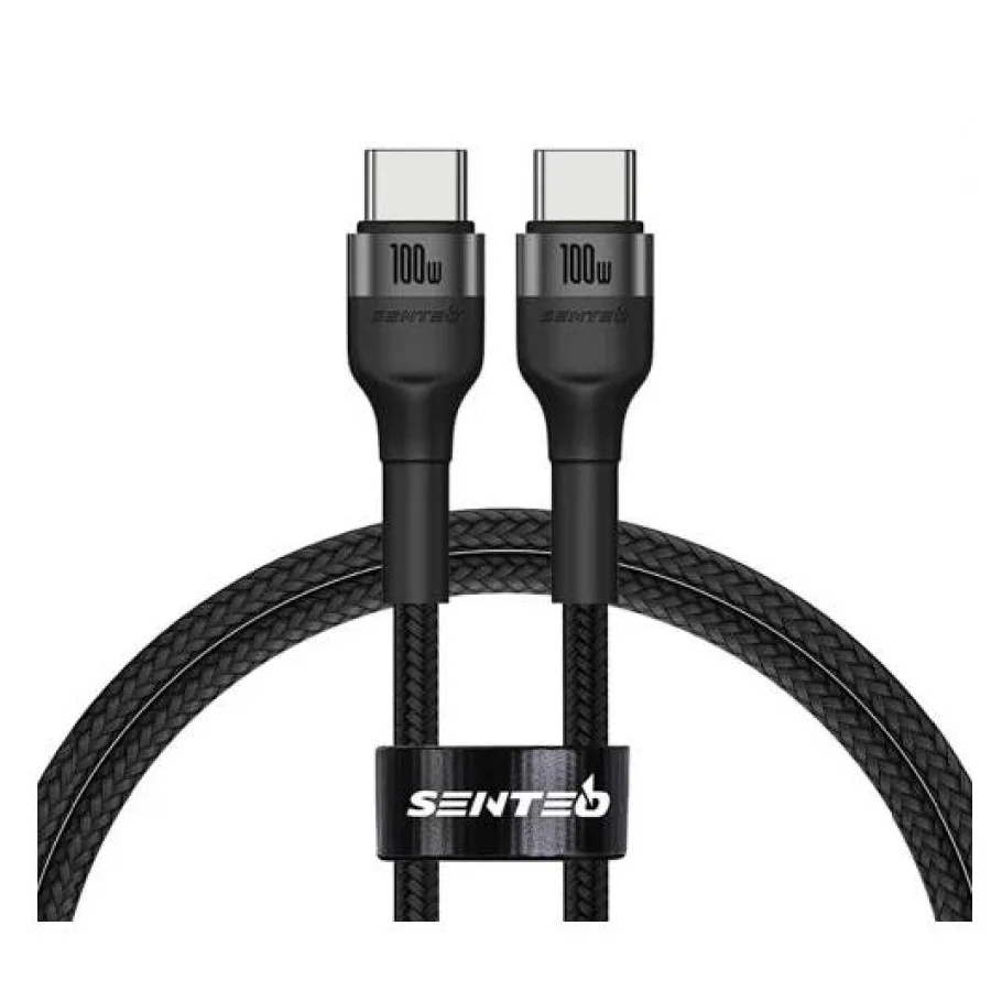 SENTEO ST-01 Montes series 100W Type-C to Type-C 1m black