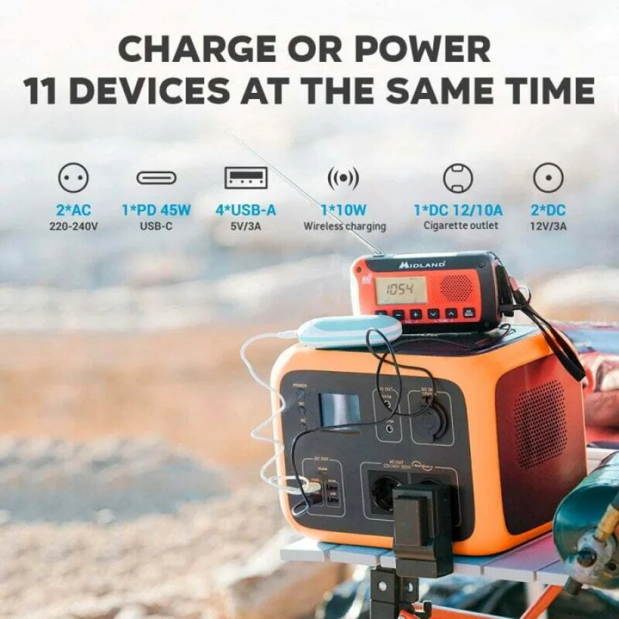 Bluetti PowerOak AC50s 500 Втч Portable Power Station