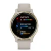 Garmin Venu 2S Light Gold Stainless Steel Bezel with Light Sand Case and Silicone Band (010-02429-01/11)