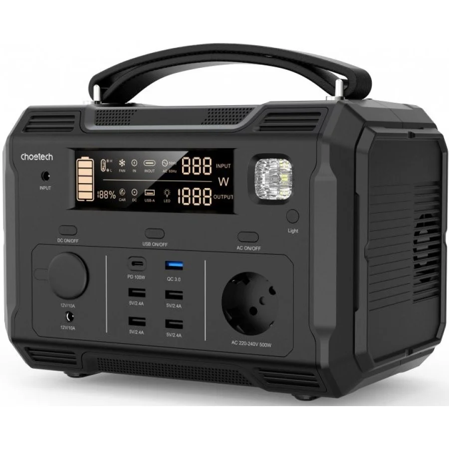 Choetech Portable Power Station 500W