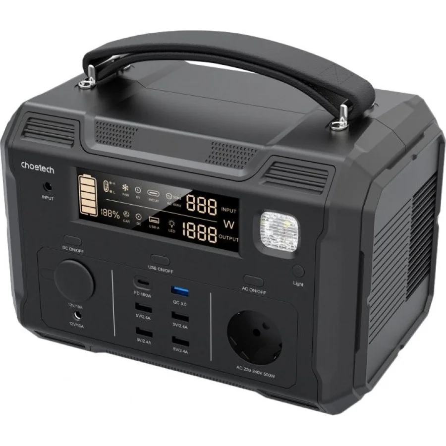 Choetech Portable Power Station 500W